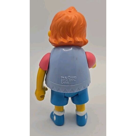 1990 The Simpsons 20th Centry Fox Consumer Products Figurines Set Of 7 Sku 323 - Picture 15 of 16